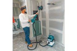 Equipped with a variable speed control dial, the XLS01ZX1 cordless drywall sander delivers up to 35 minutes of runtime on a single charge of an 18V 5.0Ah battery (sold separately).