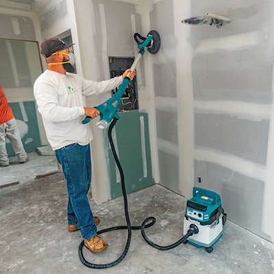 Makita Offers 18V LXT Cordless 9 in. Drywall Sander From Makita USA Inc. For Construction Pros