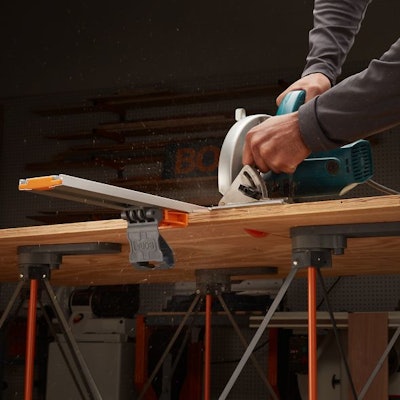 The new NGX Clamp Edge and 96-in. Quick-Connect Extension are compatible with all NGX Saw Guide System accessories for use with circular saws, routers, jig saws and more.