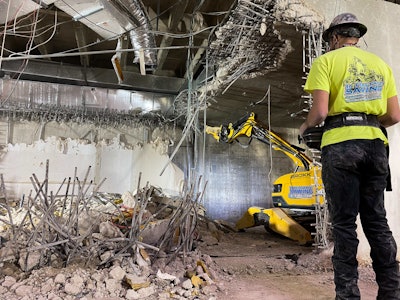 3 Ways Demolition Robots Increase Efficiency in Concrete Cutting Applications