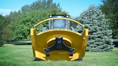 This attachment has a continuous cut capacity of 4 in., a flow range of 16-46 gpm and is intended for 10+ hours of weekly use (500+ hours annually).