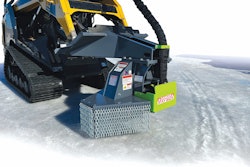 Compatible with skid steers, compact track loaders and excavators, the Stump Ax is engineered for landscaping, land clearing and construction applications.