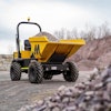 With advanced safety features and a compact footprint, site dumpers offer efficiency and safety on all jobsites – especially those where space is at a premium.