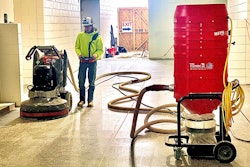 Featuring a bagged collection system, the portable vacuum is compatible with 110V power requiring a 15-amp circuit.