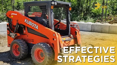 Skidsteer Parked Showing Strategies To Help Maintain That Equipment