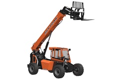 The brand-new 6034 telehandler replaces the previous 6036 model, while the 6042 telehandler has been updated with new features.