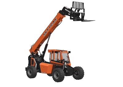 The brand-new 6034 telehandler replaces the previous 6036 model, while the 6042 telehandler has been updated with new features.
