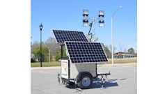 Solar-powered light towers produce zero emissions, are virtually noise-free and require minimal equipment maintenance.
