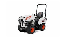 Powered by a 32-hp, liquid-cooled gasoline engine, the AT450 can navigate slopes as steep as 30 degrees.