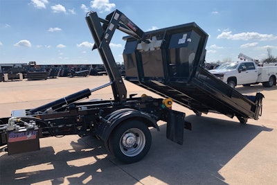 The Stellar Cable Hoist Container Hooklift Adapter Kit is a solution for business owners interested in introducing hooklifts to their fleet without replacing their current light duty cable hoist containers.