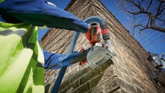 The battery-powered tools facilitate a wide range of construction jobs, including concrete, grinding, drywall sanding, heat, measuring and drilling.