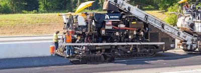 Roadtec Sp 100 Spray Paver