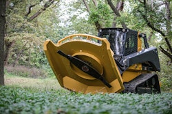 Available in a 72-in. cutting width, the Brush Cutter Pro has a continuous cut capacity of 3 in. (and a maximum cut capacity of 5 in. when handling grass, branches and brush) and a flow range of 17-41 gpm.