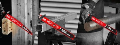 These blades feature Titanium Cobalt (TiCo) Hi-Density Carbide and Black I.C.E. coating, to deliver cutting life and versatility in wood, metal demolition and cutting applications.