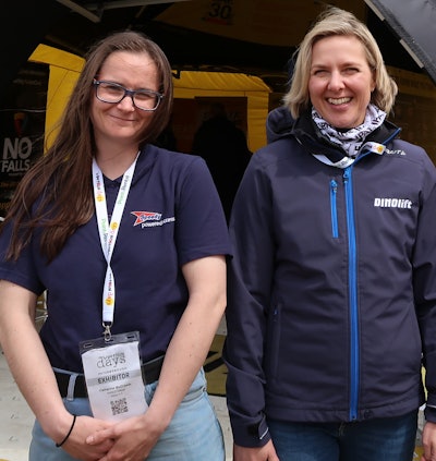 Catherine McCreedy (left)