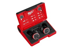 Designed for on-the-job use, these Bluetooth earbuds provide passive hearing protection, delivering Noise Reduction Rating (NRR) tips, available in foam (25 NRR) or silicone (22 NRR).