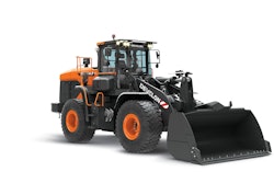 The DEVELON DL320-7 wheel loader is part of the next-generation -7 Series lineup, featuring upgrades such as increased bucket capacity, redesigned cab with first-class comfort features and fuel-saving technologies.