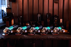 The new GA45 and GA50 series grinders feature Makita’s SJS II Technology, consisting of a mechanical gear drive system that helps prevent motor and gear damage by dampening the force and releasing the gears when the wheel is forced to stop.