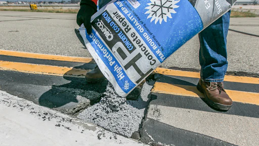 Crafco HP Concrete Cold Patch From: Crafco Inc. | For Construction Pros