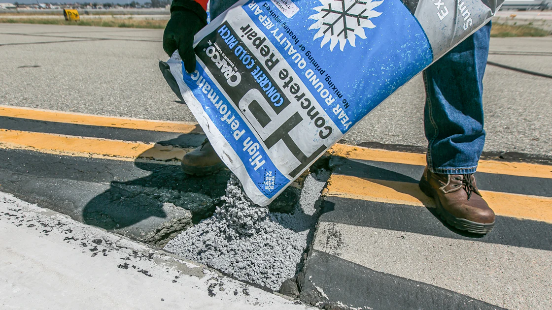 Installing Cold Patch Crafco HP Concrete Cold Patch From: Crafco Inc. | For Construction Pros