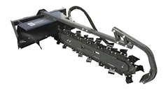 Equipped with a rock guard, two arm sizes are available for different depths.