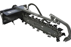 Equipped with a rock guard, two arm sizes are available for different depths.