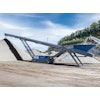 The MOBIBELT MBT 20i and MBT 24i are equipped with a large 1.6-yd³ feed hopper made of resistant KRS (Kleemann Resistant Steel), which permits the feeding of material with an edge length of up to 8 in.