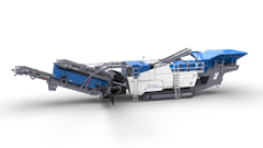 Equipped with an electric 335 hp drive, the MOBIREX MR 130i PRO serves as a primary and secondary crusher for recycling, material screening and debris handling.