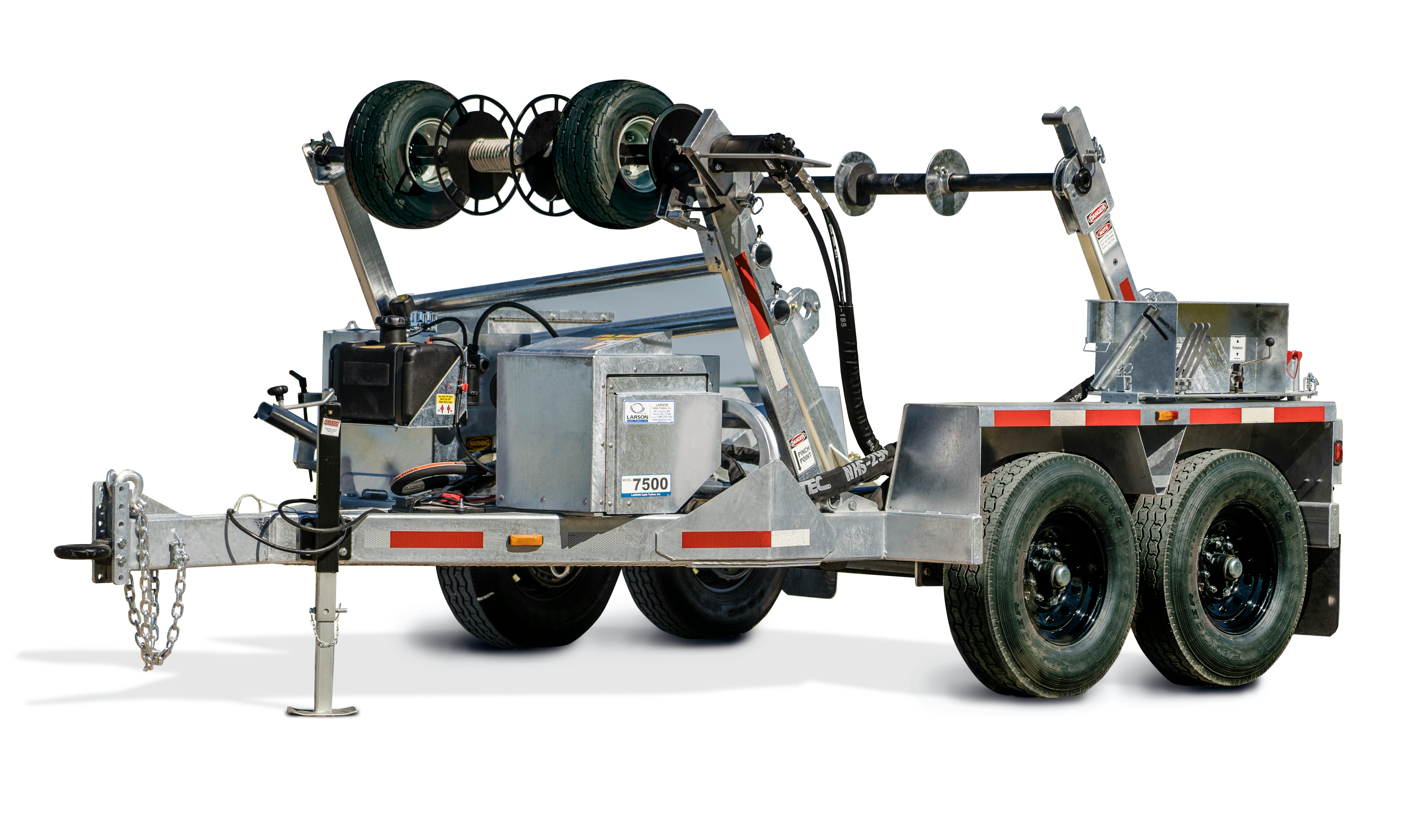 Felling Trailers Expands Offerings with Larson Cable Trailers Products  From: Felling Trailers, Inc.