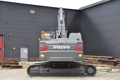 Another way Volvo CE is working to improve demolition site safety is with remote control for excavators.