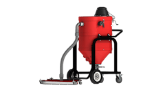 The Slurry Pro Jr. has a 20-gallon liquid capacity and is powered by a 1,200-watt motor.