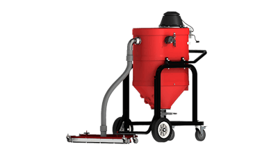 The Slurry Pro Jr. has a 20-gallon liquid capacity and is powered by a 1,200-watt motor.