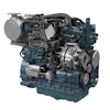 This hybrid engine provides power assistance during peak performance, using a 10-kW electric motor-assist function to compensate for high loads instantaneously.