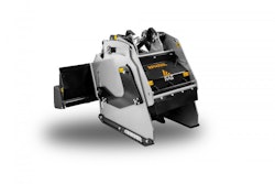 Compatible with skid steers from 75 to 135 hp, the attachment can shred up to 10 in. deep at a width of 24 in.