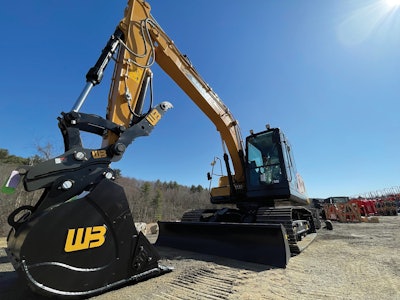 Werk-Brau’s D-Lock Coupler design includes industry-leading safety features like automatic front lock, dual pin locking, and a patented slide lock design to ensure safety on the jobsite.