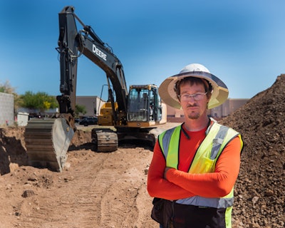 William Presnell, an experienced operator with Carume Contractors in Arizona.
