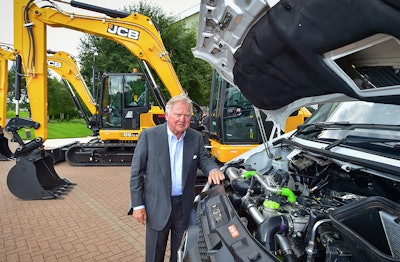 The van is the second Mercedes vehicle to be modified with a JCB hydrogen engine. Hydrogen powered vehicles can be refueled in a matter of minutes compared to several hours for recharging batteries.
