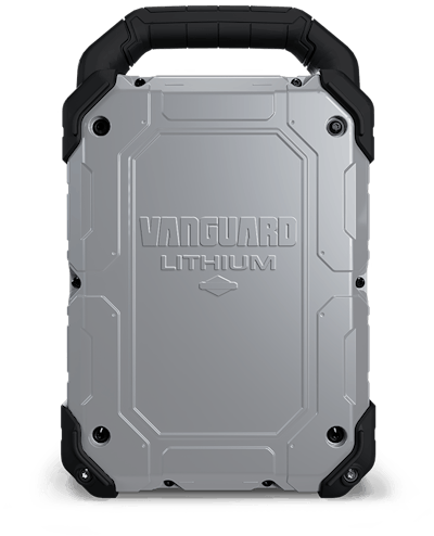 The Si1.5 Battery features a self-contained package with a handle on top for swapping between equipment — or equipment and charger — on the jobsite.