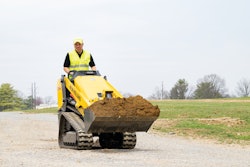 Powered by a 25-hp engine, the machine is compatible with New Holland Construction’s suite of 29 attachments due to its auxiliary flow rate of 15 gpm.