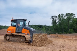 The new mid-size 145.8-hp DD130 dozer is designed for construction, road construction, mining and forestry industries to do grading, leveling, site preparation and land clearing.