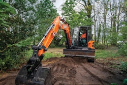 DEVELON has introduced all-new six-metric-ton mini excavators, the DX62R-7 and DX63-7, for use in the United States and Canada.