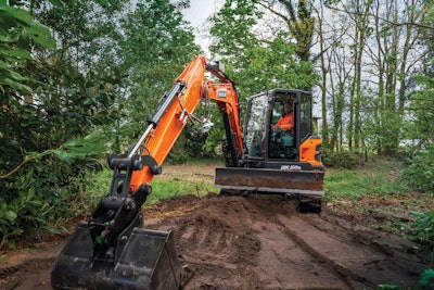 DEVELON has introduced all-new six-metric-ton mini excavators, the DX62R-7 and DX63-7, for use in the United States and Canada.