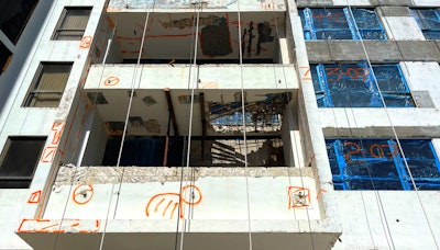 G. Batista Engineering & Construction working on the Alexander Towers construction in Hollywood, Florida.