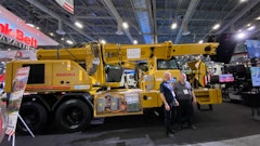 The Gradall fully electric excavator with a Volvo Penta driveline