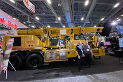 The Gradall fully electric excavator with a Volvo Penta driveline