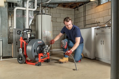 Clearing 3- to 10-in. lines, the K-4310 FXP is powered by RIDGID’s new FXP Technology Platform that lets users switch between battery and power adapter (in development) for versatility.
