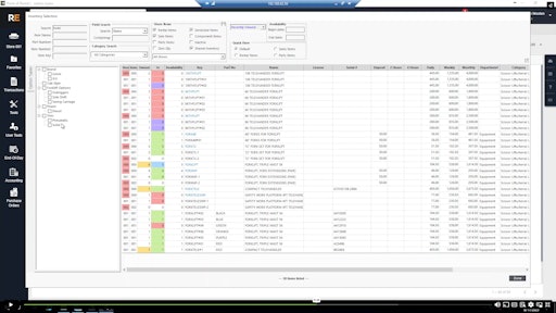 The Item Options feature enables unique option types and related options to be tailored to a company’s fleet.