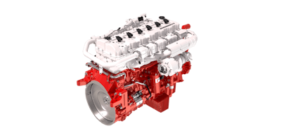 The fuel-agnostic architecture of the 15-liter, next-generation engine utilizes a common base engine with cylinder heads and fuel systems specifically tailored for hydrogen, natural gas, diesel, and biofuels including HVO.