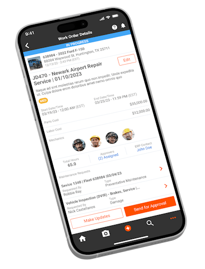 GPS-enabled asset management software applications like Tenna make mobile work orders functional not just in a shop environment, but in the field.