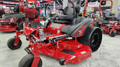 Michelin’s airless TWEEL tires eliminate downtime due to flats and unseated beads, and they help maintain a level deck without the need to adjust air pressure.